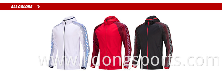 High Quality Custom Lightweight Men's Polyester Pullover Hoodie Custom Logo Sweatshirt Sport Jacket